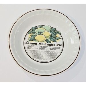 Sunnycraft Sunny's Pride Lemon Meringue Pie Recipe Baking Dish Korea 11011